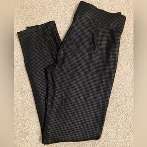 Loft Black Houndstooth Leggings